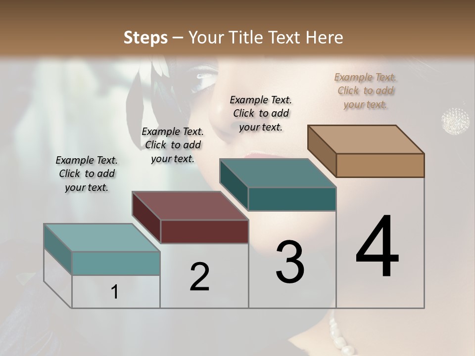 Retro Woman PowerPoint Template
