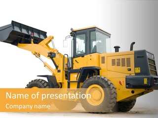 Machinery Equipment PowerPoint Template