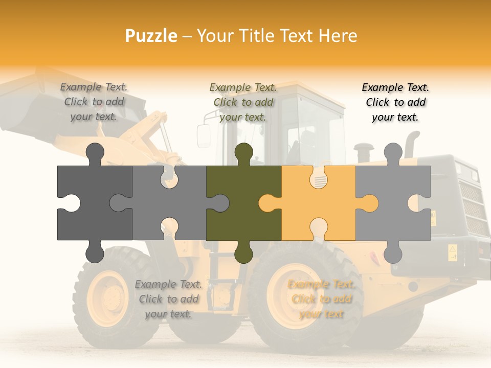 Machinery Equipment PowerPoint Template