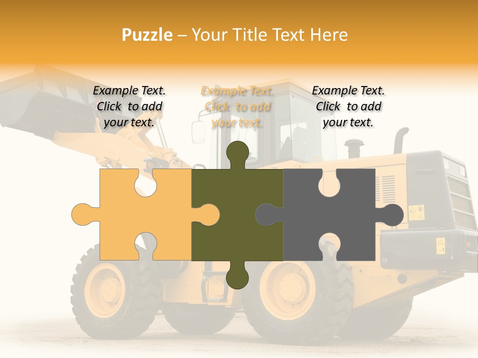Machinery Equipment PowerPoint Template