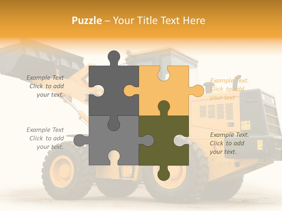 Machinery Equipment PowerPoint Template