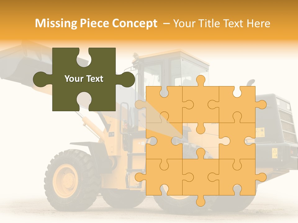 Machinery Equipment PowerPoint Template