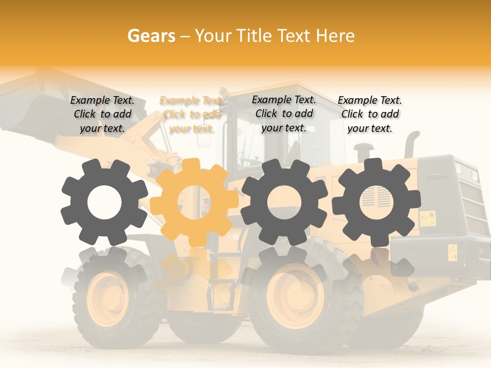 Machinery Equipment PowerPoint Template