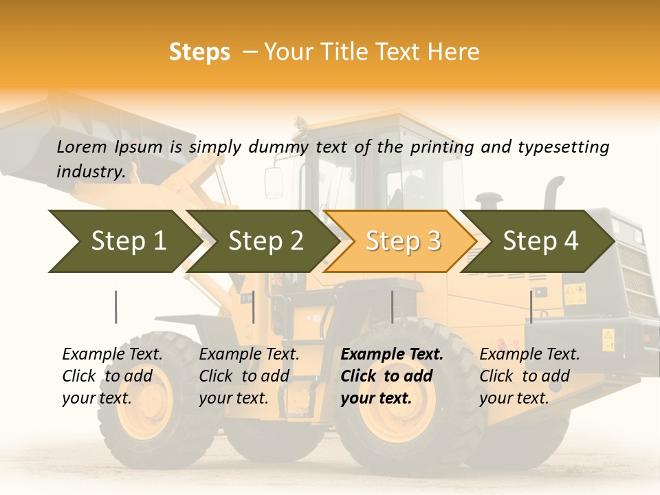 Machinery Equipment PowerPoint Template