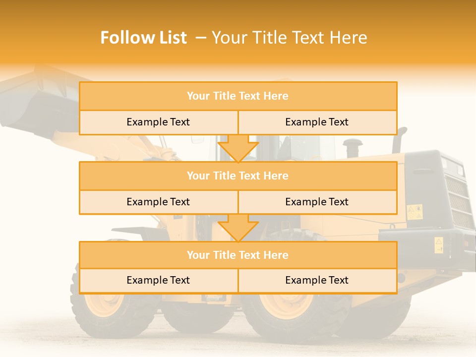 Machinery Equipment PowerPoint Template