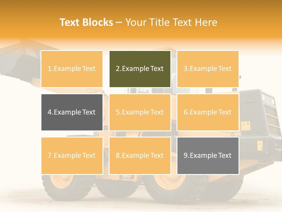Machinery Equipment PowerPoint Template