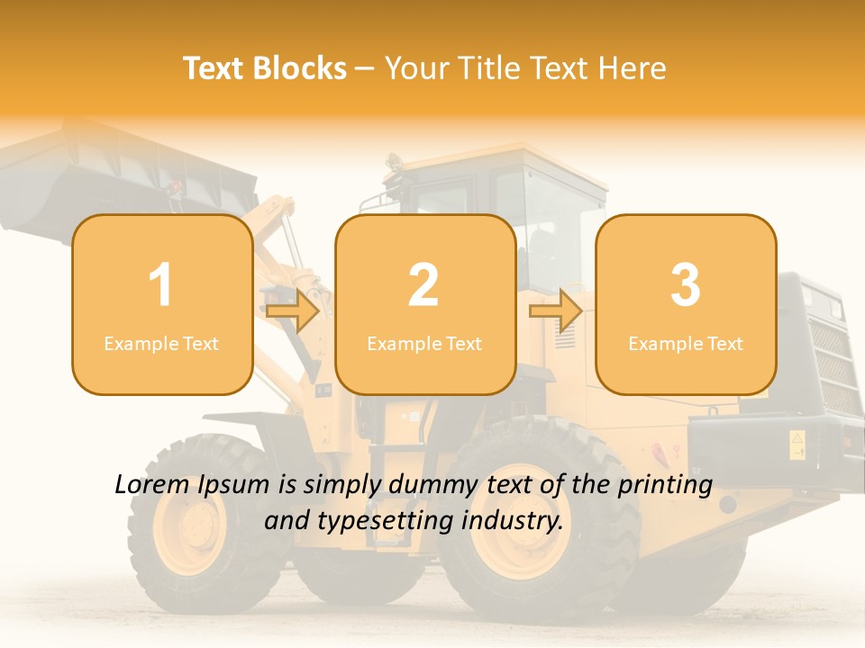 Machinery Equipment PowerPoint Template