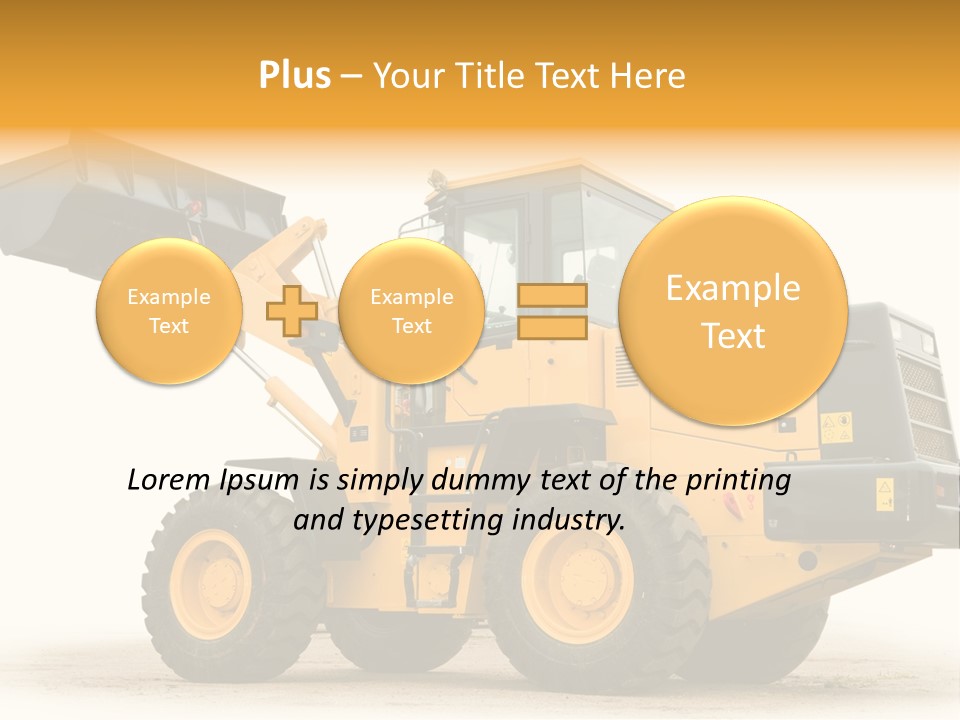 Machinery Equipment PowerPoint Template