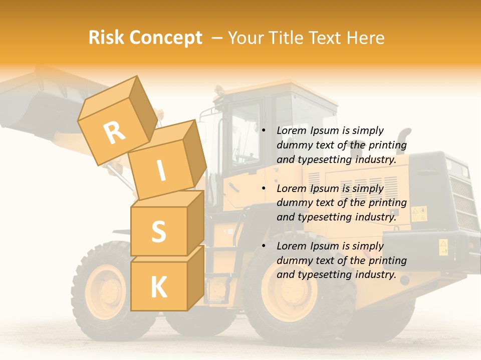 Machinery Equipment PowerPoint Template