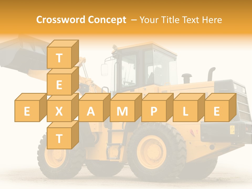 Machinery Equipment PowerPoint Template