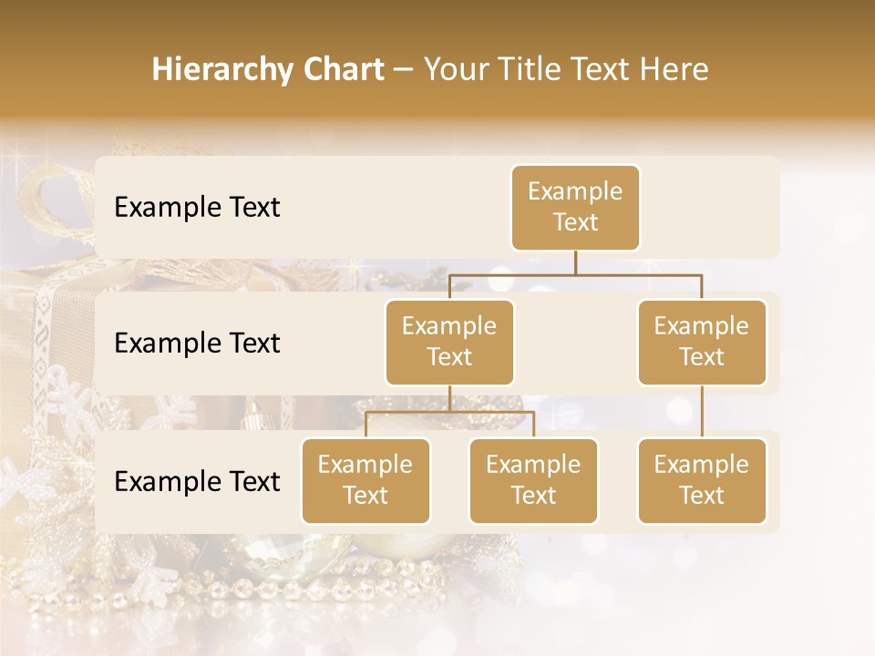 Gold Blur Celebration PowerPoint Template