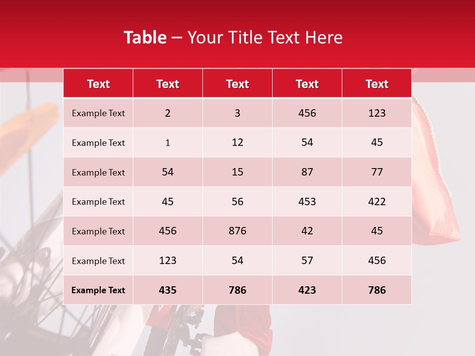 Santa Claus On A Bike PowerPoint Template