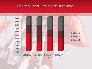 Santa Claus On A Bike PowerPoint Template