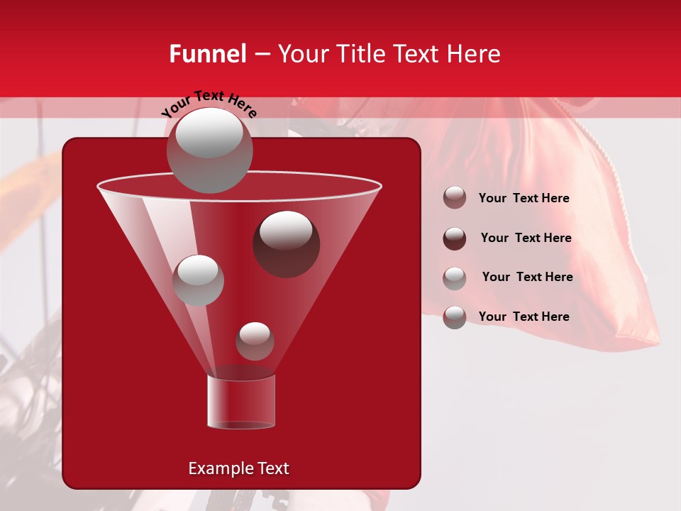 Santa Claus On A Bike PowerPoint Template