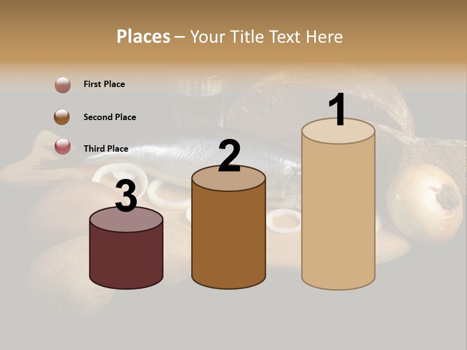 Seafood Cooking Plate PowerPoint Template