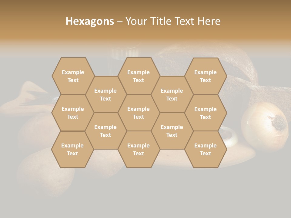 Seafood Cooking Plate PowerPoint Template