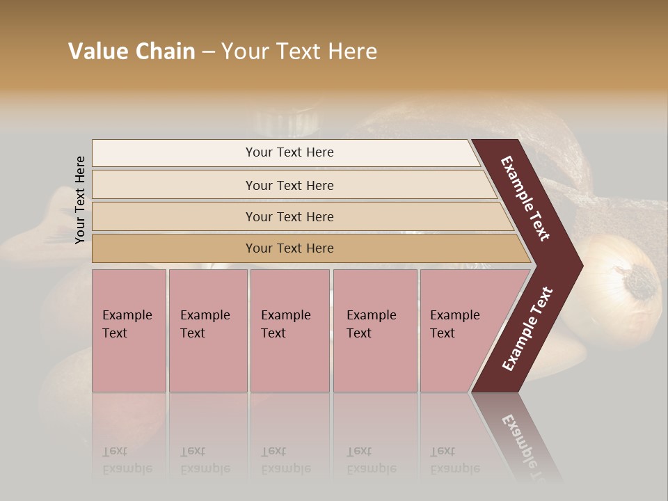 Seafood Cooking Plate PowerPoint Template