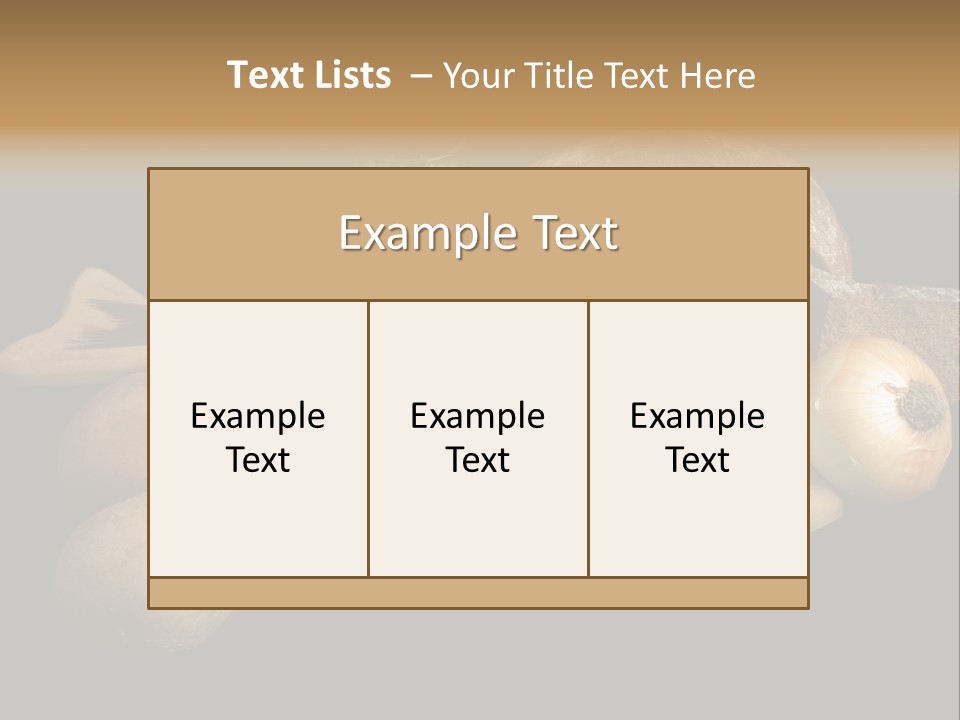 Seafood Cooking Plate PowerPoint Template