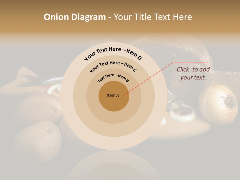 Seafood Cooking Plate PowerPoint Template