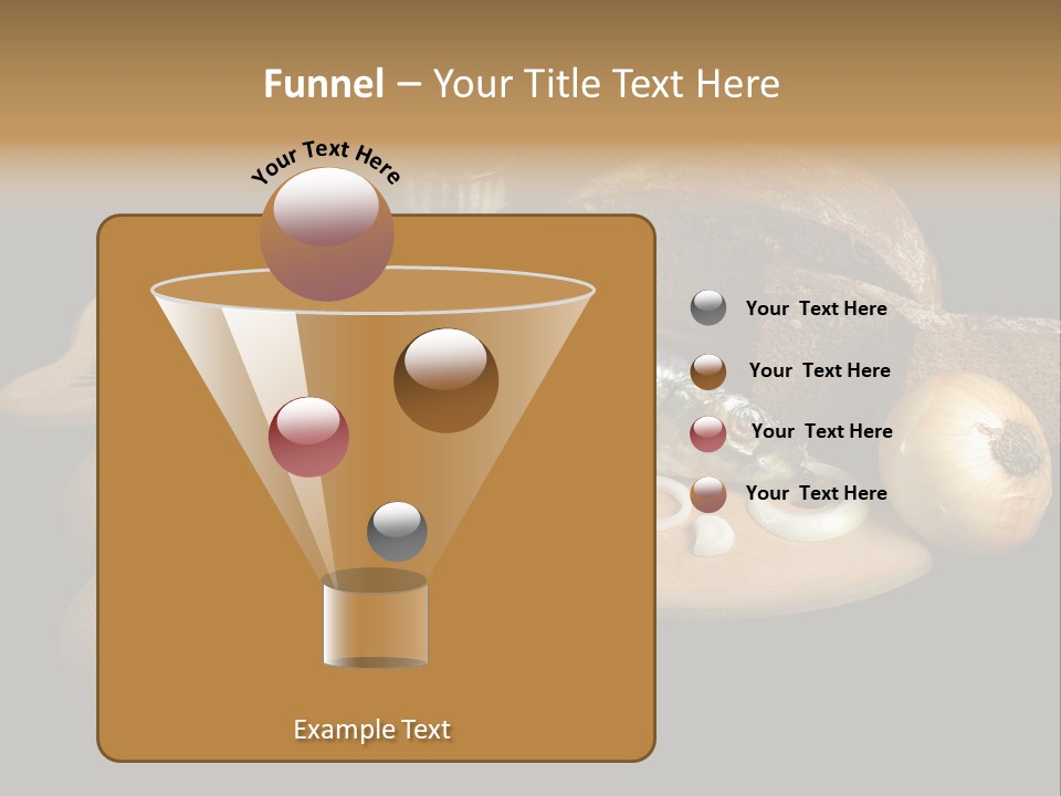 Seafood Cooking Plate PowerPoint Template