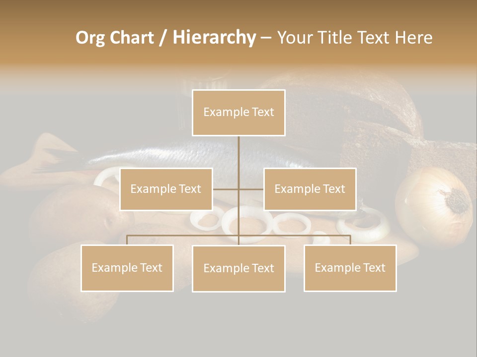 Seafood Cooking Plate PowerPoint Template