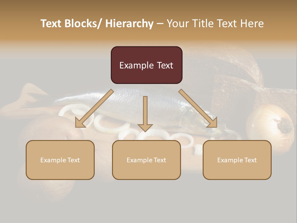 Seafood Cooking Plate PowerPoint Template