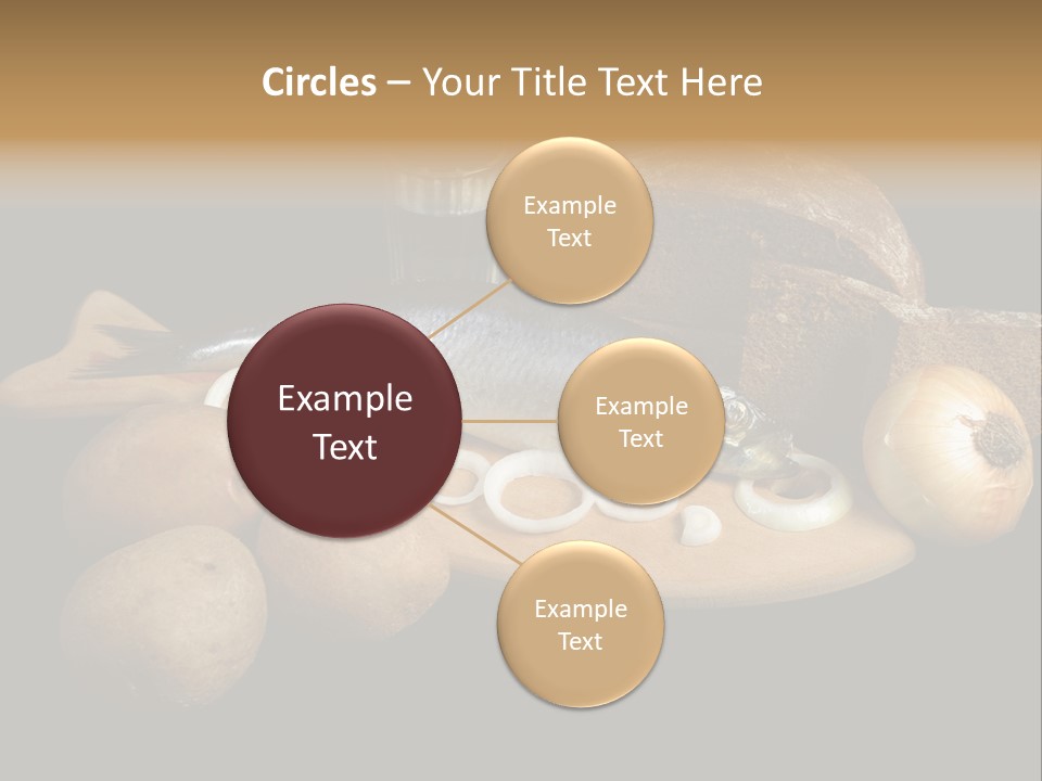 Seafood Cooking Plate PowerPoint Template