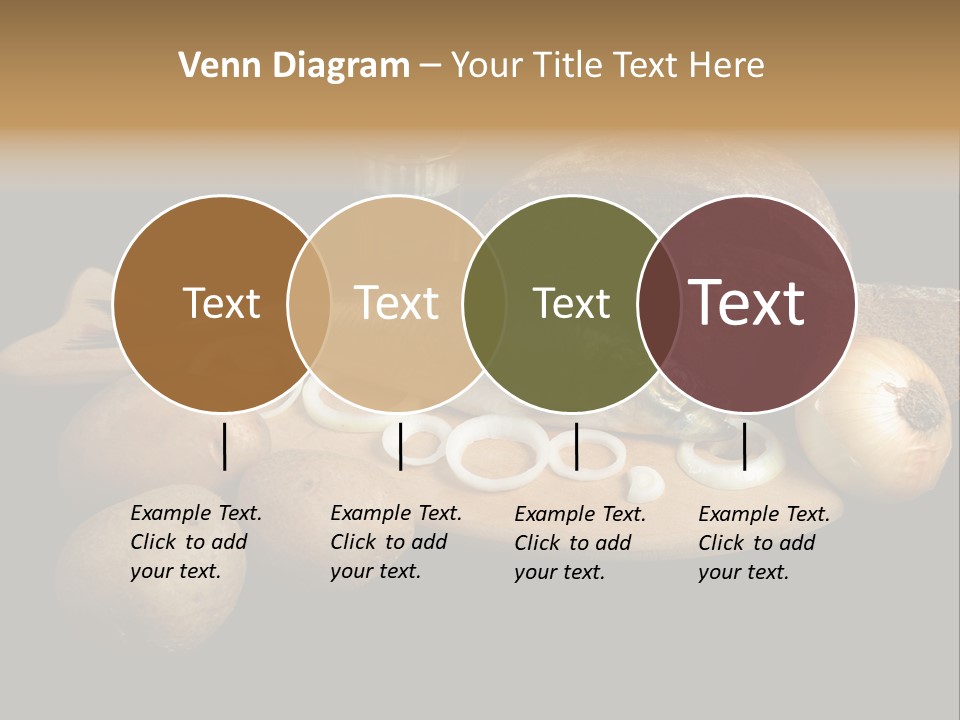 Seafood Cooking Plate PowerPoint Template