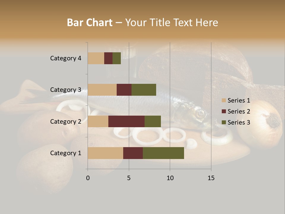 Seafood Cooking Plate PowerPoint Template