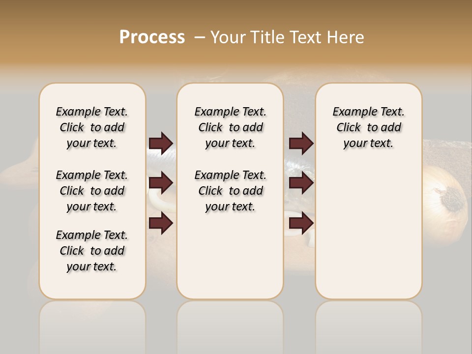 Seafood Cooking Plate PowerPoint Template