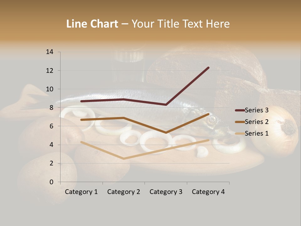 Seafood Cooking Plate PowerPoint Template