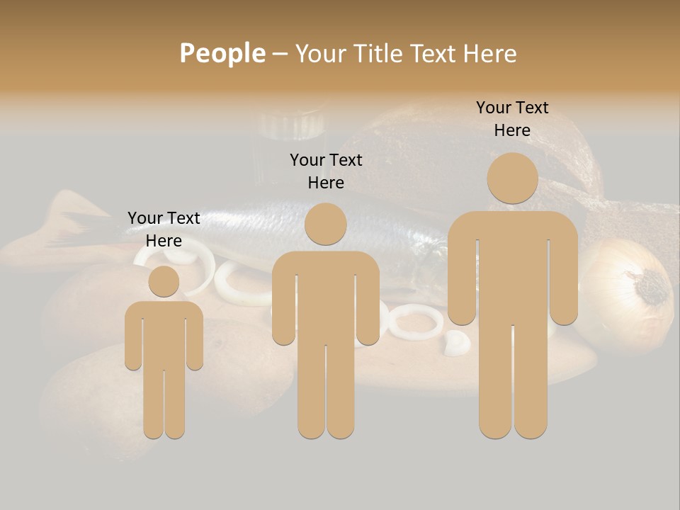 Seafood Cooking Plate PowerPoint Template