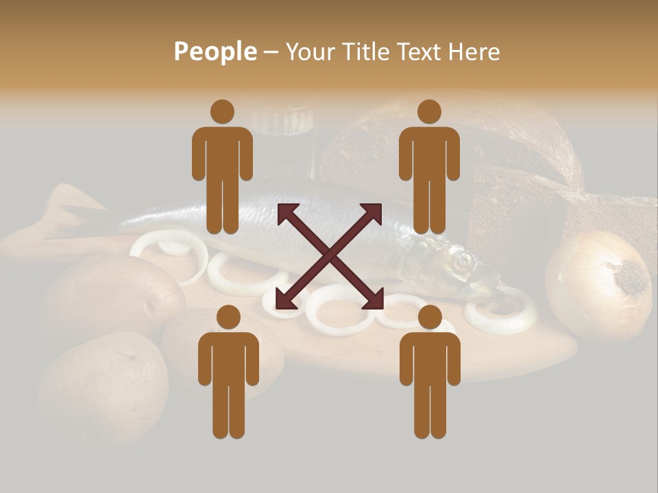 Seafood Cooking Plate PowerPoint Template