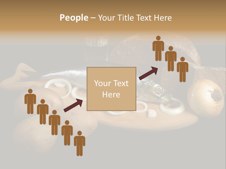 Seafood Cooking Plate PowerPoint Template