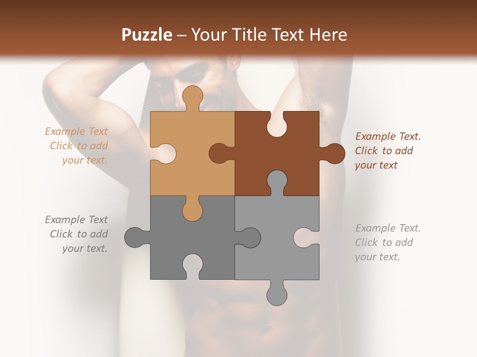 Men Plastic Surgery PowerPoint Template