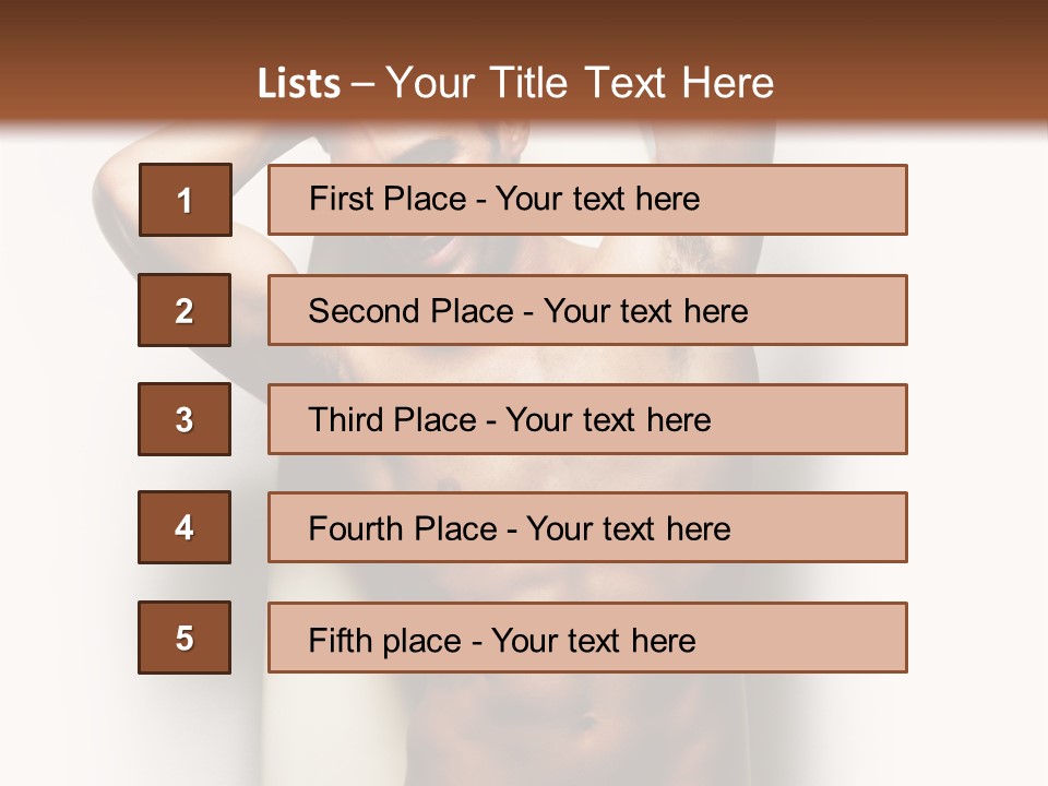Men Plastic Surgery PowerPoint Template