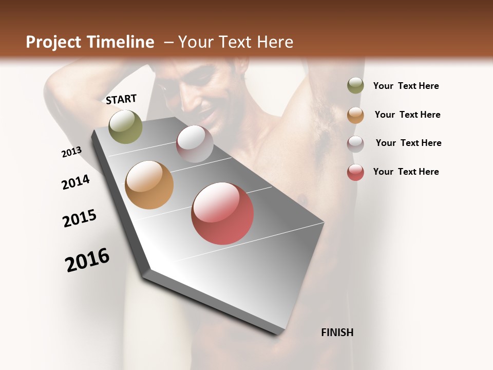 Men Plastic Surgery PowerPoint Template