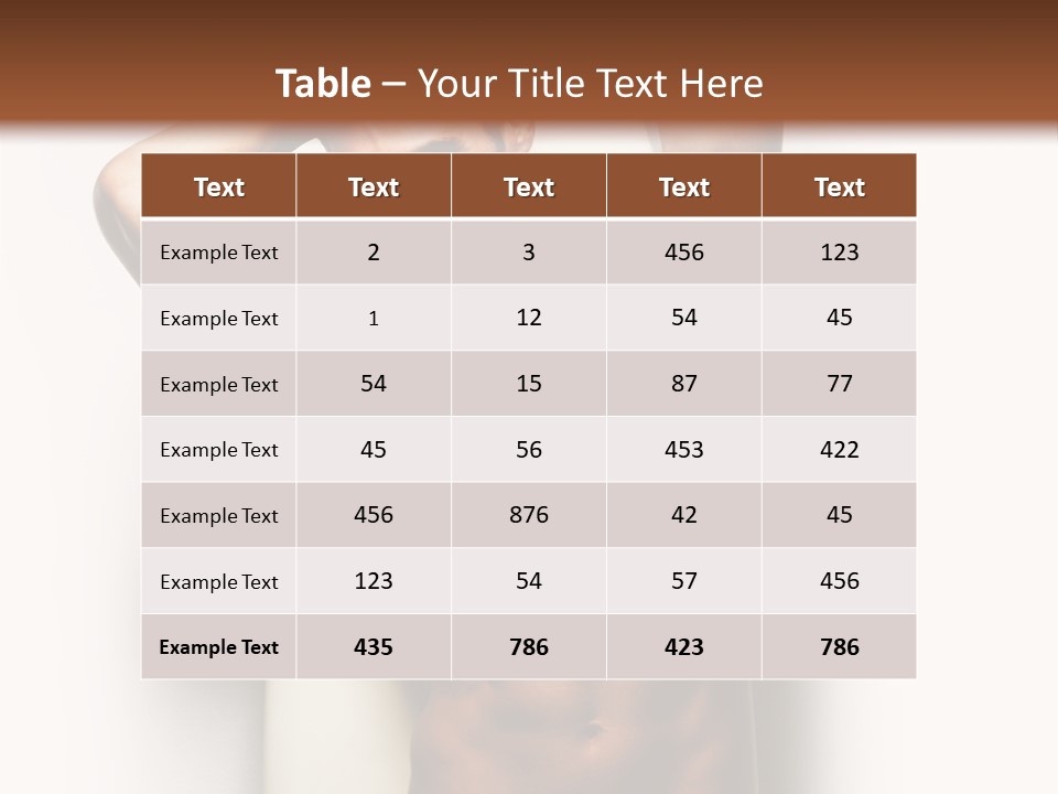 Men Plastic Surgery PowerPoint Template