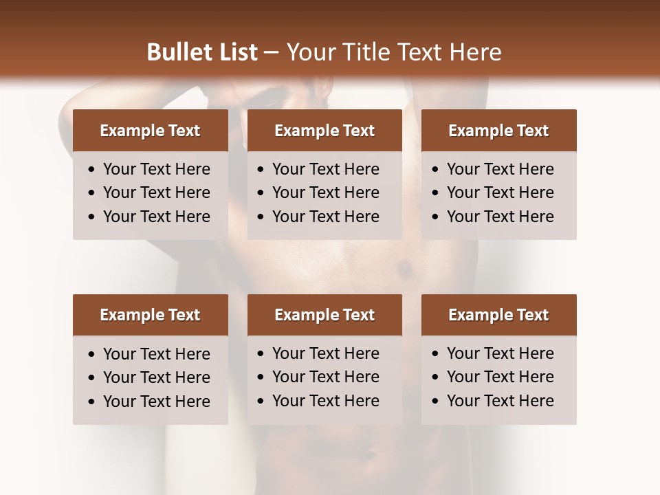 Men Plastic Surgery PowerPoint Template