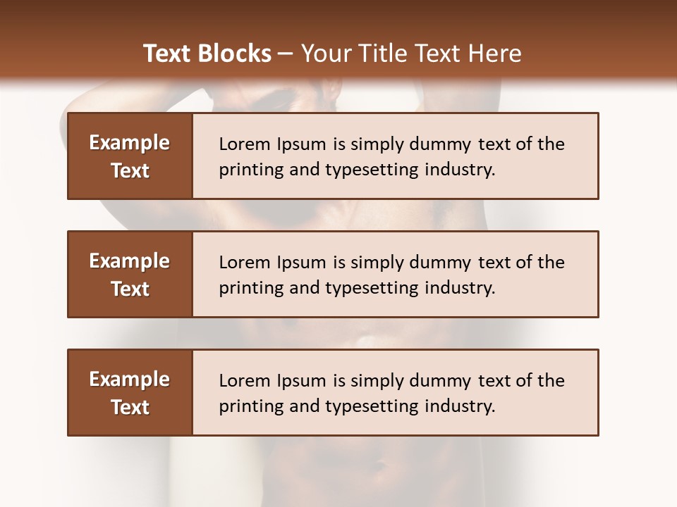 Men Plastic Surgery PowerPoint Template