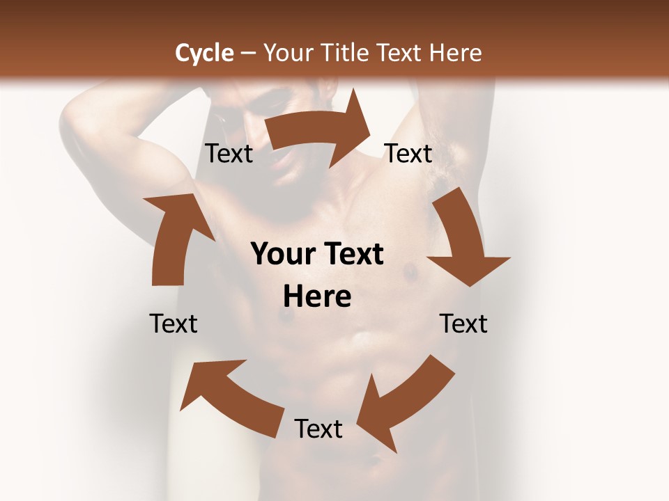 Men Plastic Surgery PowerPoint Template