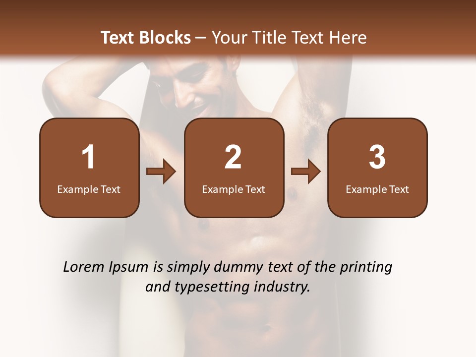 Men Plastic Surgery PowerPoint Template