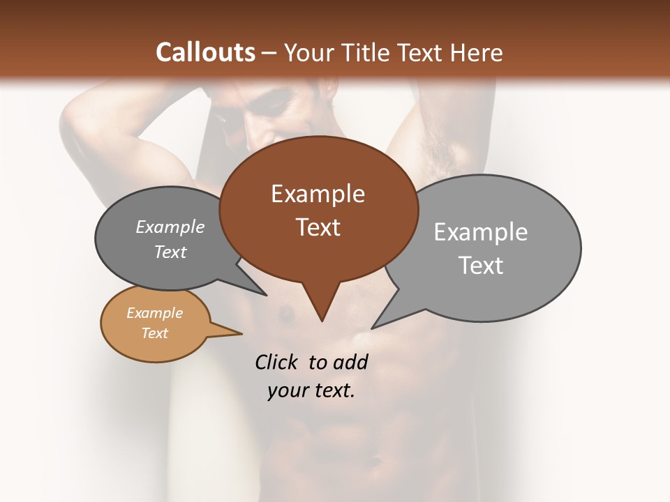 Men Plastic Surgery PowerPoint Template