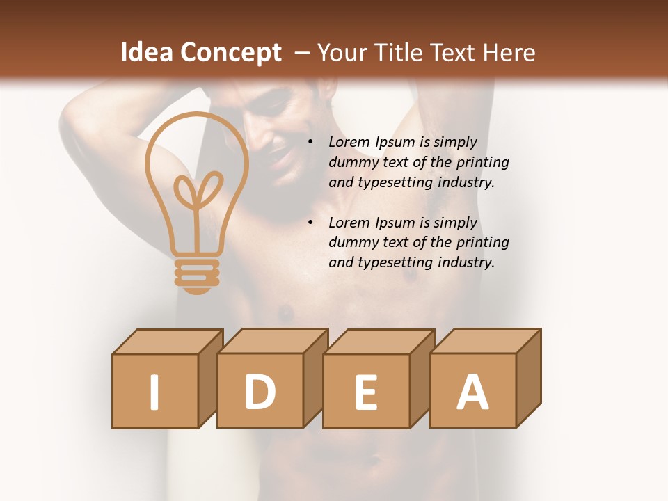 Men Plastic Surgery PowerPoint Template