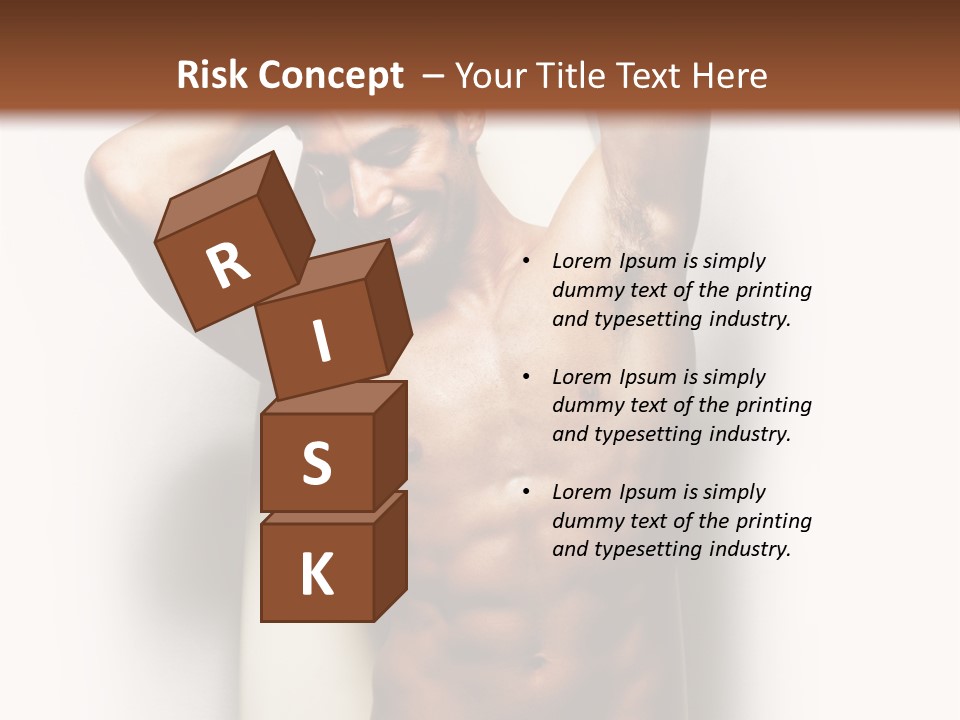 Men Plastic Surgery PowerPoint Template