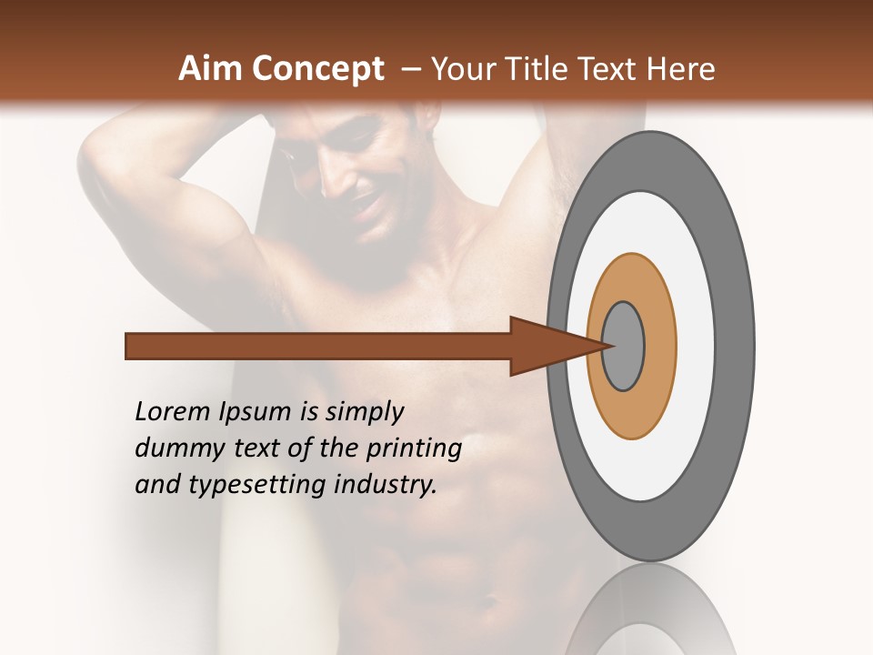 Men Plastic Surgery PowerPoint Template