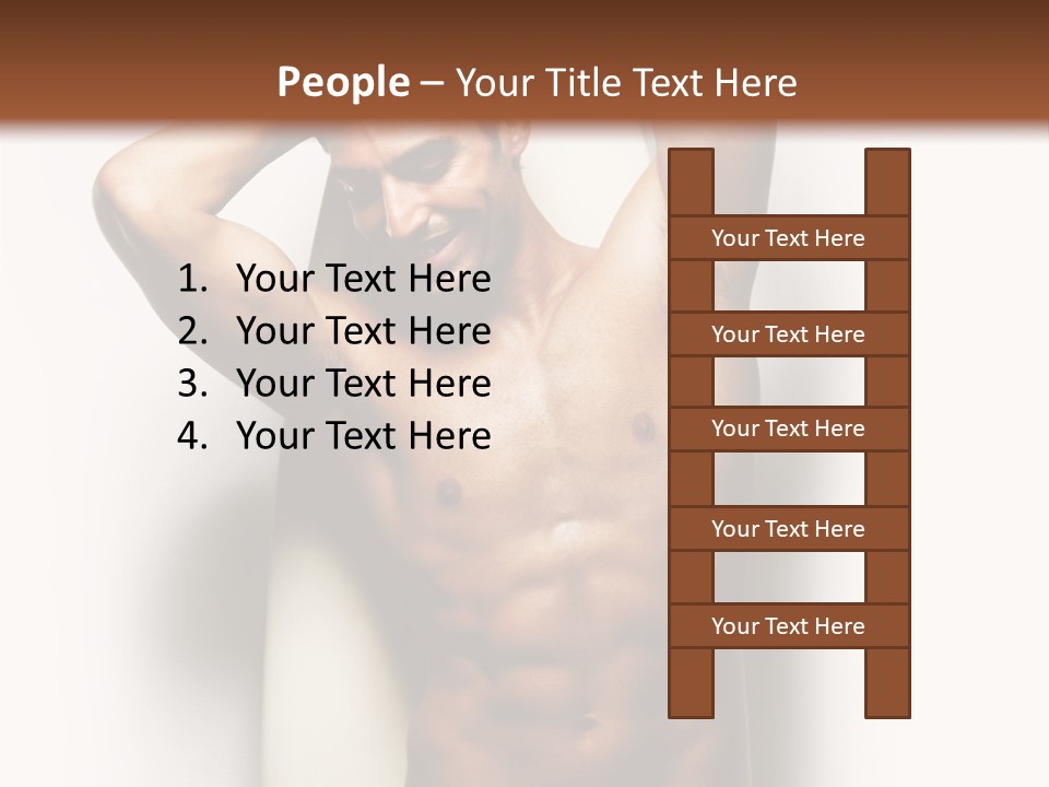 Men Plastic Surgery PowerPoint Template