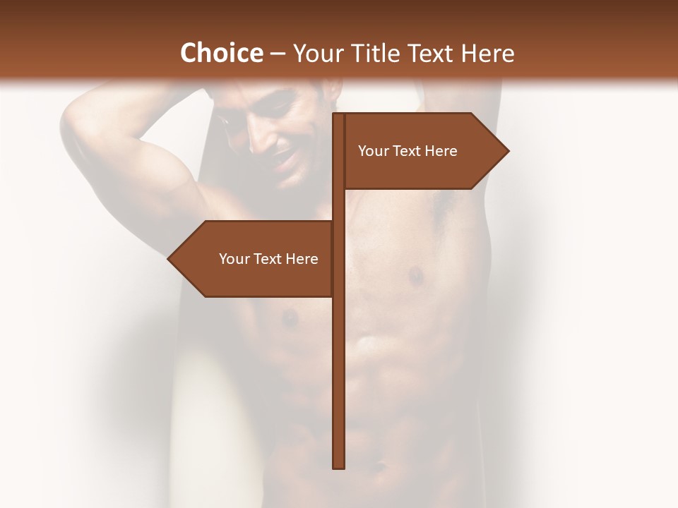 Men Plastic Surgery PowerPoint Template