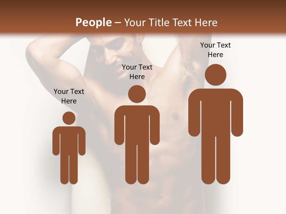 Men Plastic Surgery PowerPoint Template