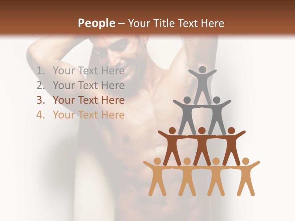 Men Plastic Surgery PowerPoint Template